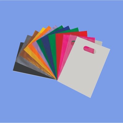 Sacolas plásticas lisas e personalizadas