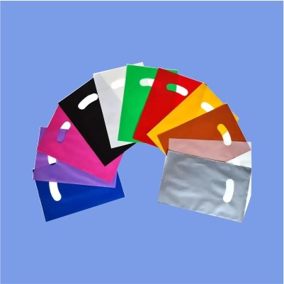 Sacos plásticos coloridos PEBD, PP e PEAD